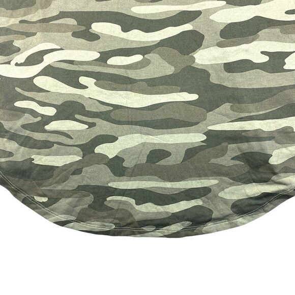 TORRID WOMEN'S Green Camo Boat Neck Super Soft Favorite Tunic US 2X - Picture 5 of 9